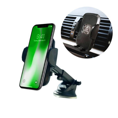 Cokab Llc Universal Dashboard & Windshield Car Mount Phone Holder, 360 Degree Rotatable ,Air Vent Car Mount Car Phone Holder Plastic